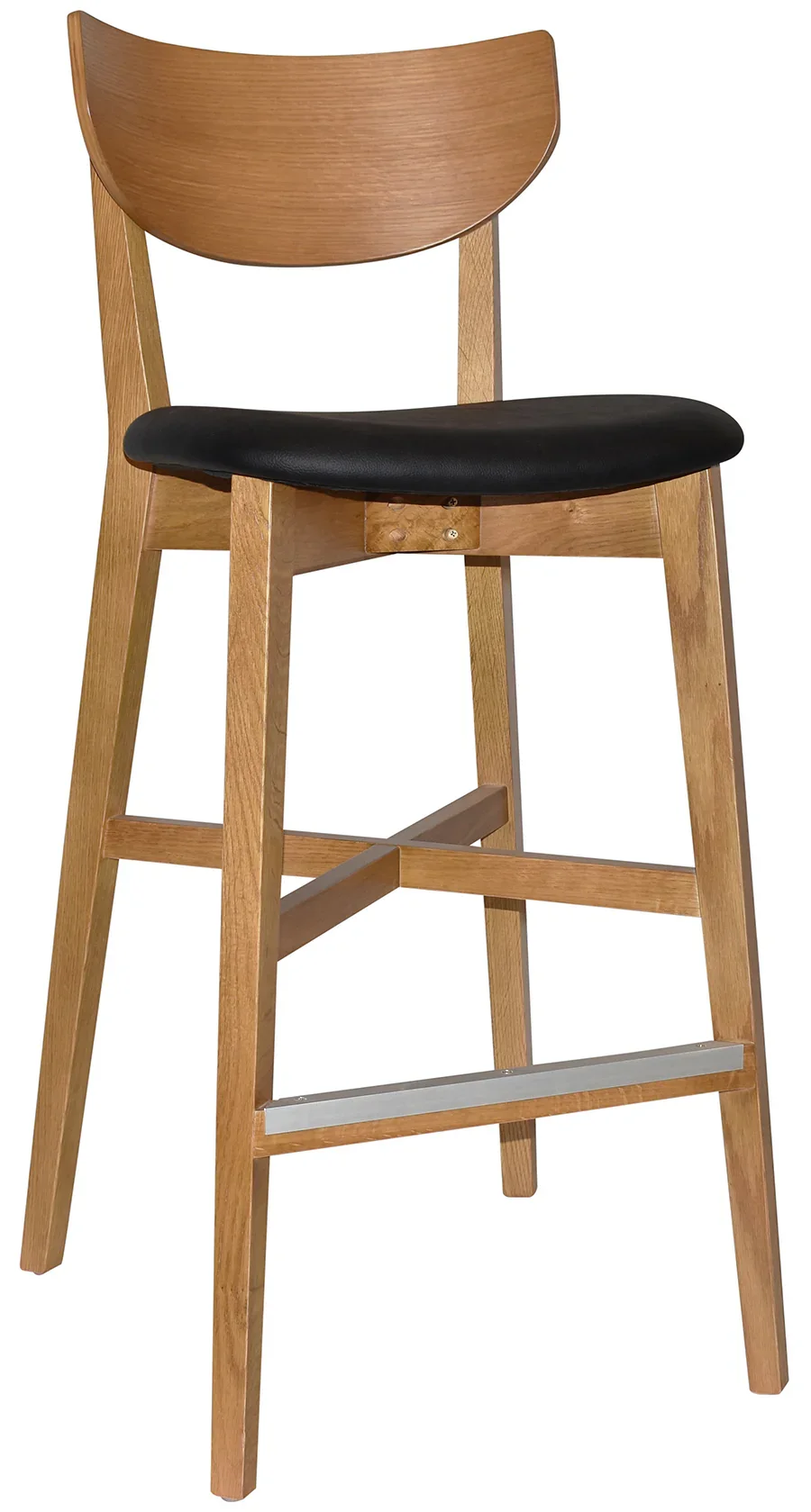 EZ Rialto Light Oak Stained Solid Timber Framed Barstool thumbnail 12
