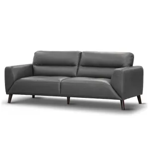 VI Sonoma 3 Seater + 2 Seater Leather Lounge Set thumbnail 4