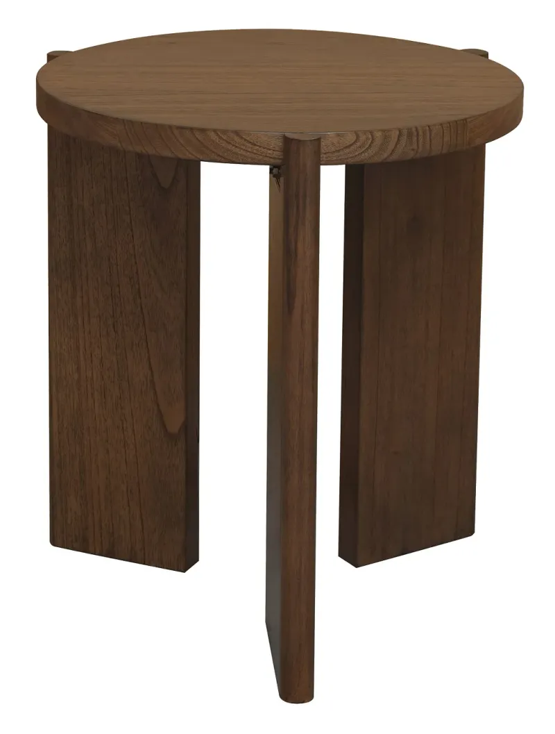 CT Apollo Solid Timber Round Side Table