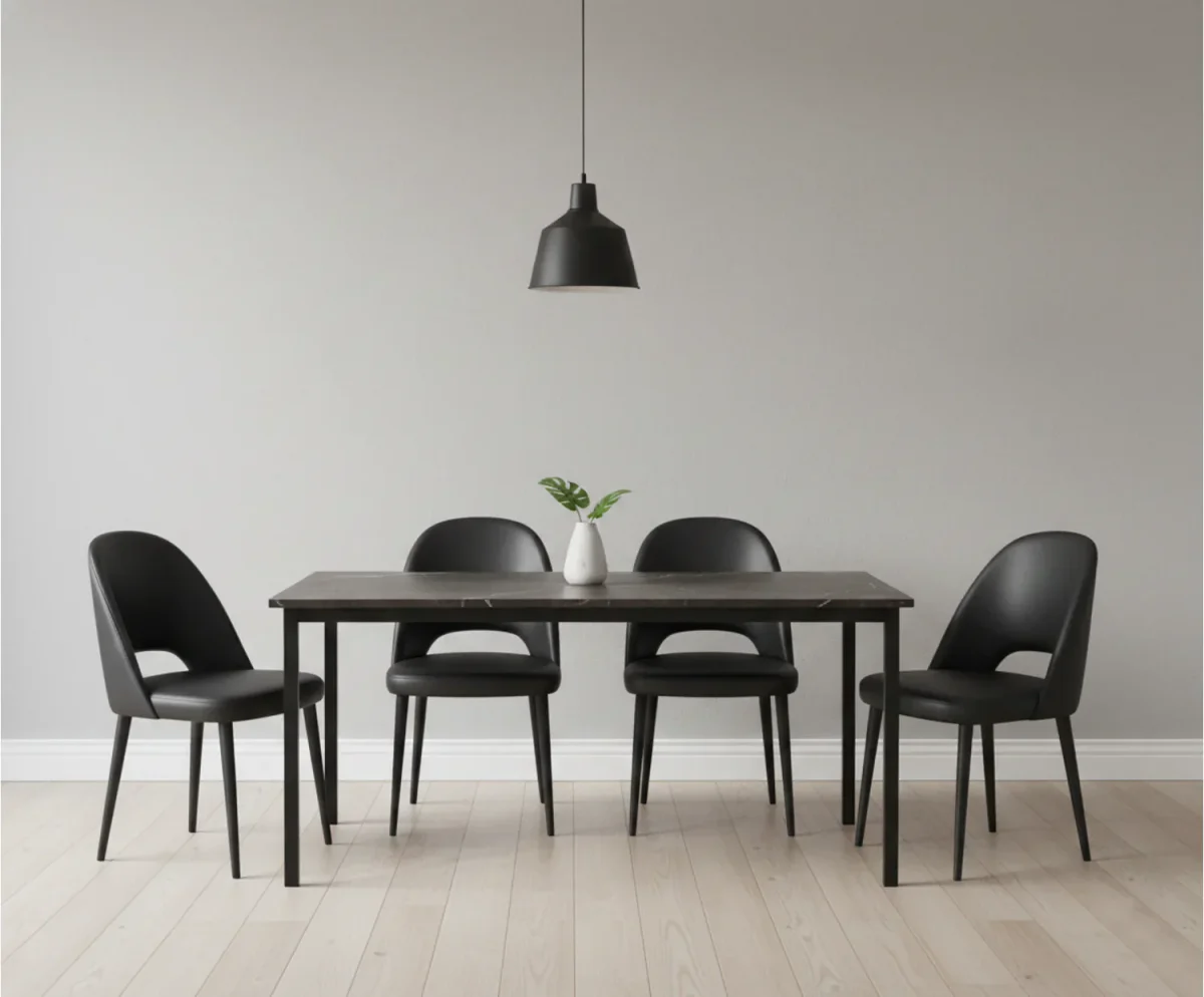 FL Orleans Vinyl Upholstered Aluminium Legs Hospitality Chair