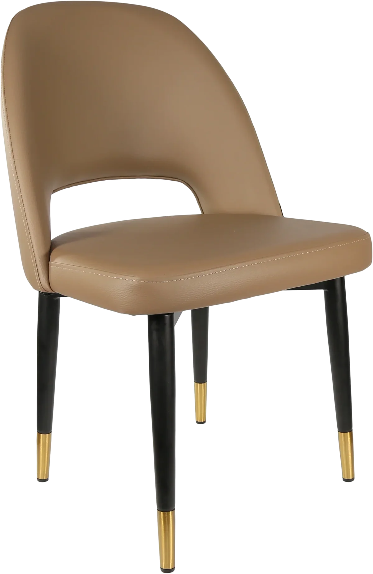 FL Semifreddo Vinyl Upholstered Metal Legs Hospitality Chair