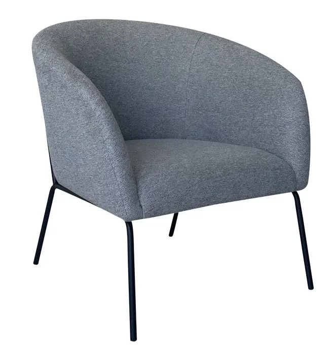 EL Larry Armchair Fabric Upholstered