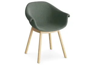 DD Enzo Fabric Upholstered Timber Leg Tub Chair thumbnail 3