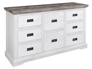 VI Folkestone Solid Timber 8 Drawer Dresser thumbnail 1