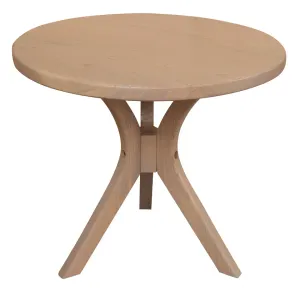 CT Gatsby Solid Timber 50cm Diameter Round Side Table thumbnail 2