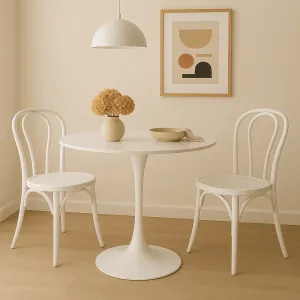 BT Tulip Round Table White thumbnail 2