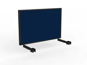 OL Studio Deskmount Screen for Agile Individual Desk – Breath Fabric Black Frame thumbnail 4