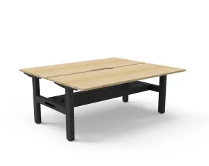 RL Boost Static 2-User Double Sided Workspace with SHUSH30 Screen thumbnail 1