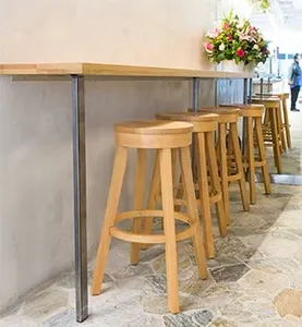 EZ Bonn Solid Timber Barstool thumbnail 3