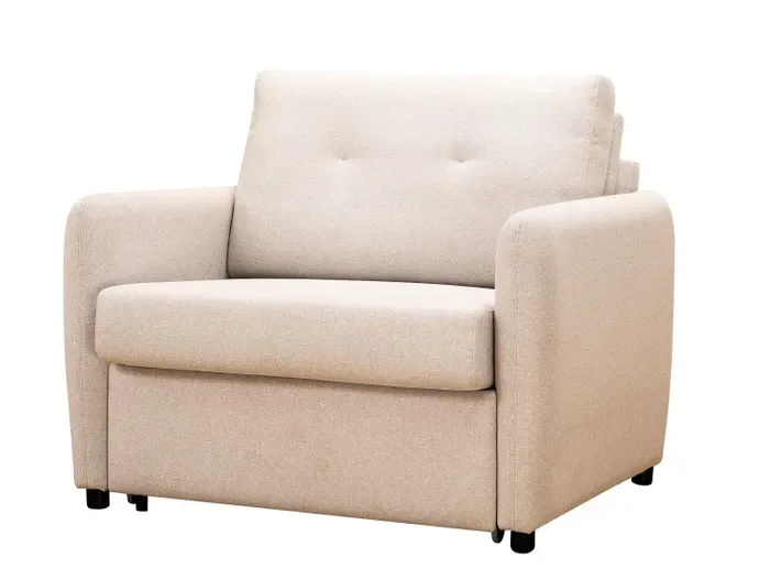 EL Eddy Fabric Upholstered 2 Seater Sofa Bed