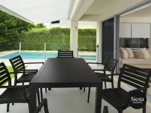 FL Artemis 7 Piece Outdoor Patio Dining Setting thumbnail 1