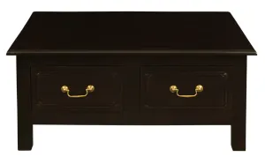 CT Tasmania Solid Timber 4 Drawer Straight Leg Coffee Table thumbnail 5