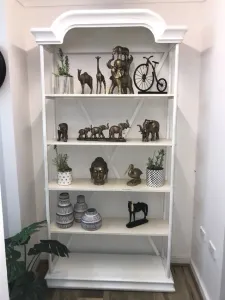 DA Bakers Reclaimed Timber Display Stand White thumbnail 2