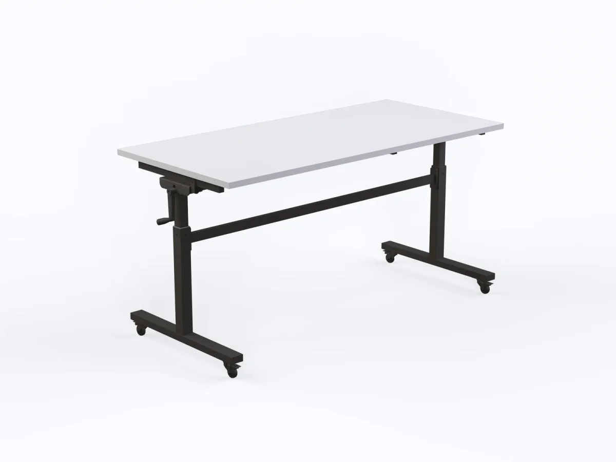 OL Axis Height Adjustable Mobile Flip Table Frame