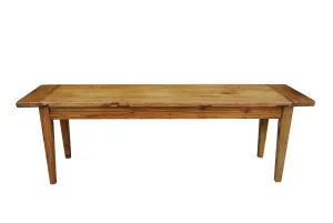 MF Honey Recycled Elm Timber Dining Bench thumbnail 1