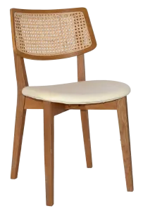 EZ Phoenix Solid Timber Framed Rattan Back Hospitality Dining Chair thumbnail 12