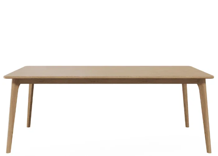 DD Zahara Solid Timber Legs Meeting Table