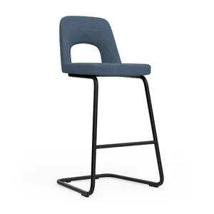 OL Elaro Fabric Upholstered Metal Leg Breakout High Chair thumbnail 8