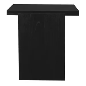 CT Hudson Block Solid Mahogany Timber Square Side Table thumbnail 5