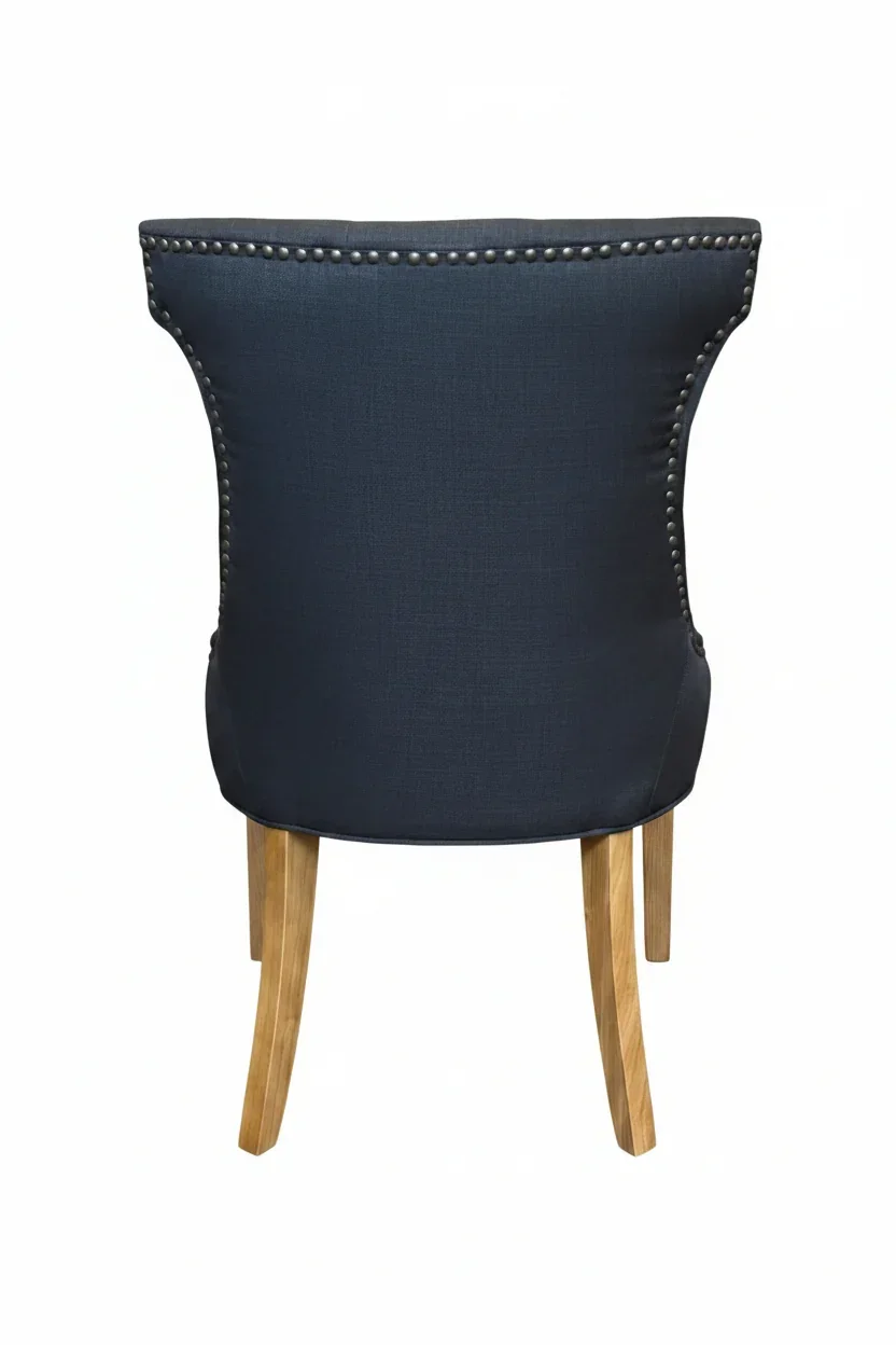 MF Carlos Fabric Upholstered Timber Leg Dining Chair