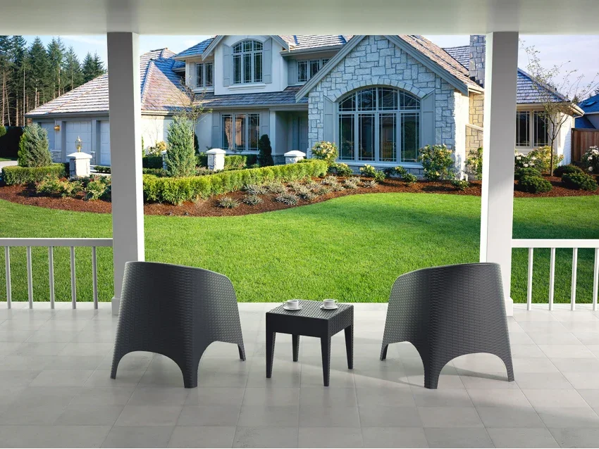FL Miami Tequila Hospitality Outdoor Lounge Side Coffee Table