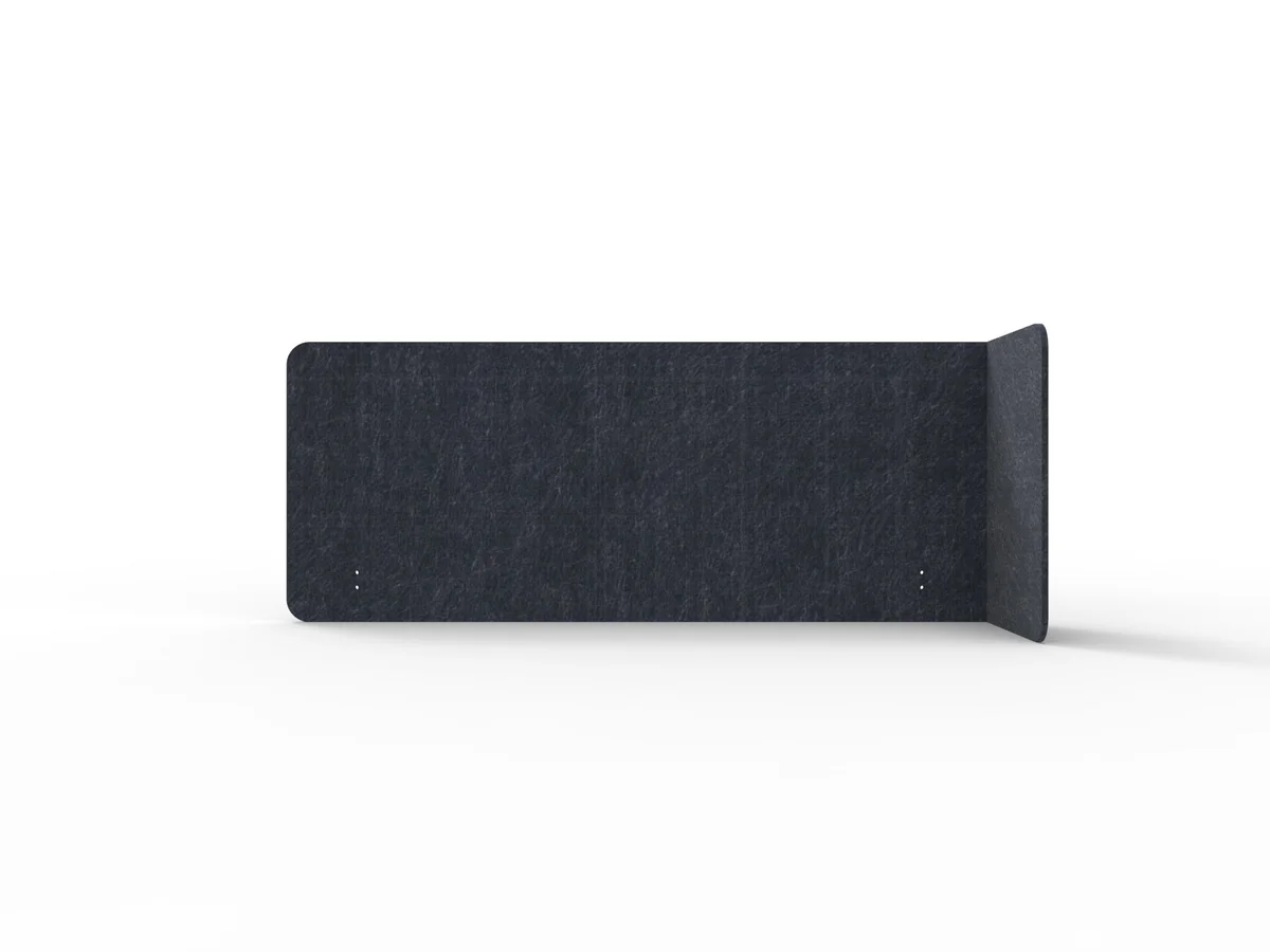 RL Acouline  Quarter Right End Wrap Screen for Workstation