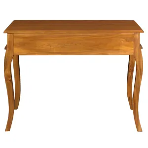 CT Queen Anne Solid Timber 1 Drawer Sofa Table thumbnail 5