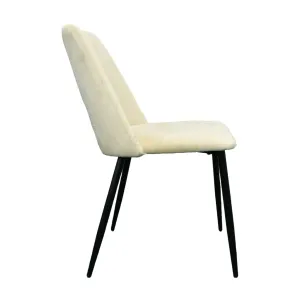 VI Oakridge Fabric Upholstered Metal Leg Dining Chair thumbnail 2