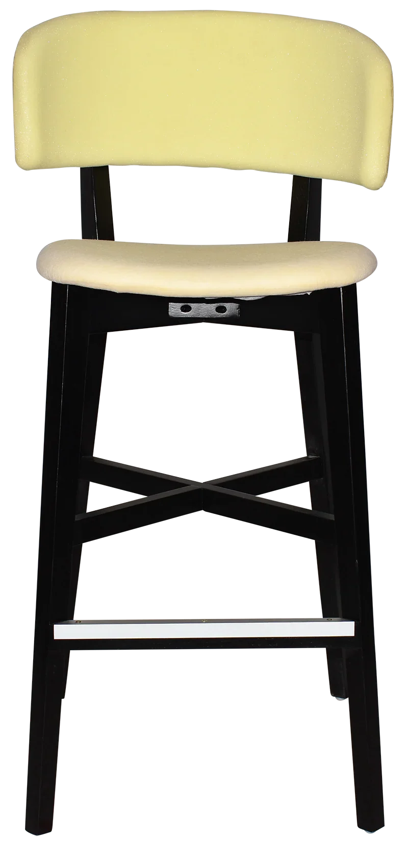 EZ STOOL TORINO BLACK - UNUPHOLSTERED (BACK & SEAT)