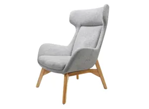RL Calypso Fabric Upholstered Wing Back Breakout Chair thumbnail 2