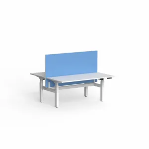 OL Edge25 Frame Mounted Screen for Agile Double Sided Desk thumbnail 1