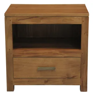 CT Paris Solid Timber 1 Drawer Lamp Table thumbnail 4