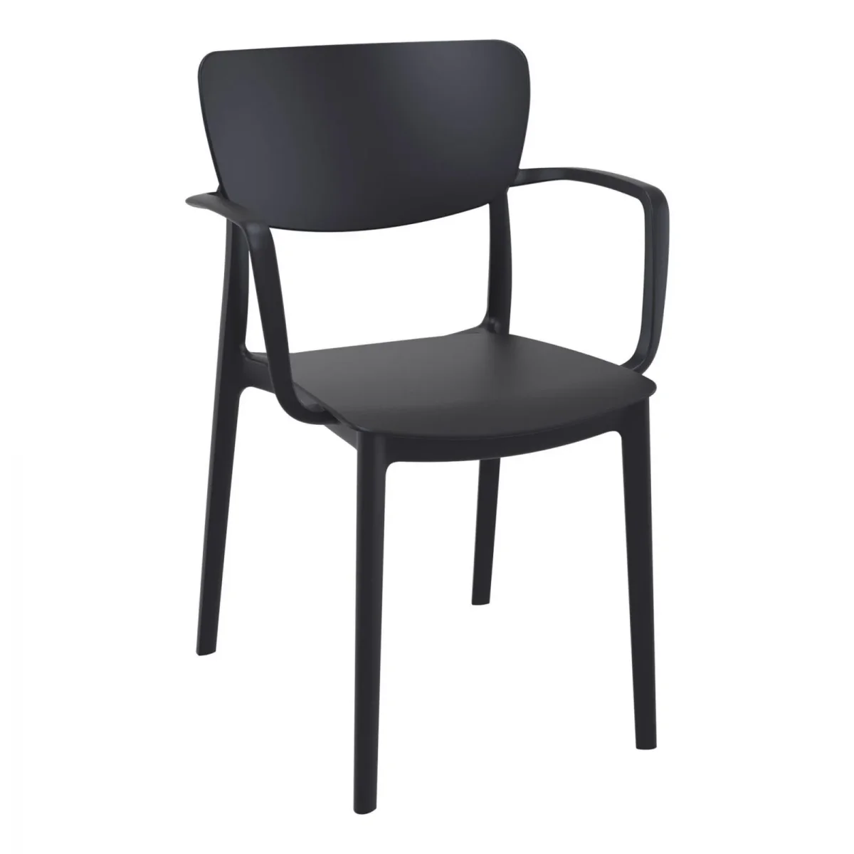 FL Lisa Hospitality Outdoor Stackable Armchair thumbnail 2