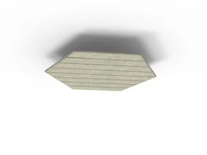 RL Acouline V Groove Hive Hexagonal Hanging Ceiling Panels thumbnail 9