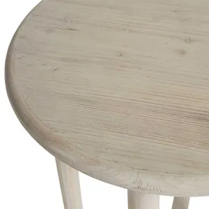SH Nashik Solid Timber Round Side Table thumbnail 3
