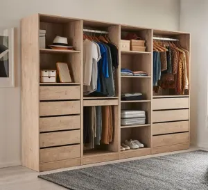 HE Bronte Wardrobe with 5 Shelves thumbnail 3