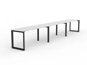 OL Anvil 3-User Workspace – White Top with Black Frame thumbnail 11