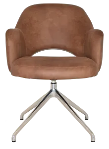 EZ ARM CHAIR ALBURY TRESTLE V2 POLISHED ALUM thumbnail 3