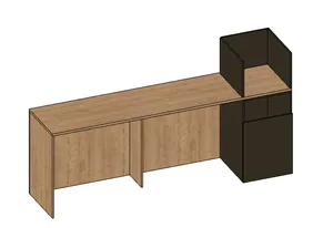 DD Café Planter Breakout Dining Bench with Bin thumbnail 2