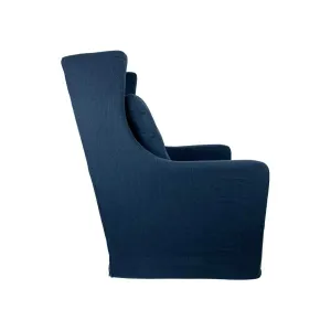 CR Wright Fabric Upholstered Swivel Chair thumbnail 4