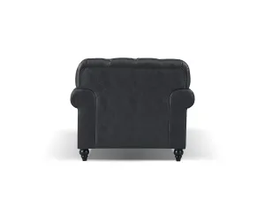 BT Barclay Chesterfield PU Leather Upholstered Armchair thumbnail 5