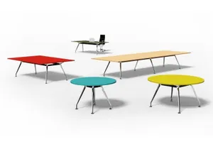 DD Apollo Meeting Table with Metal Frame thumbnail 5