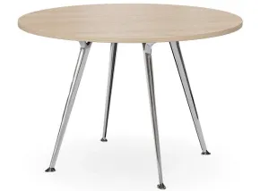 DD Kato Chrome Legs Round Meeting Table thumbnail 2