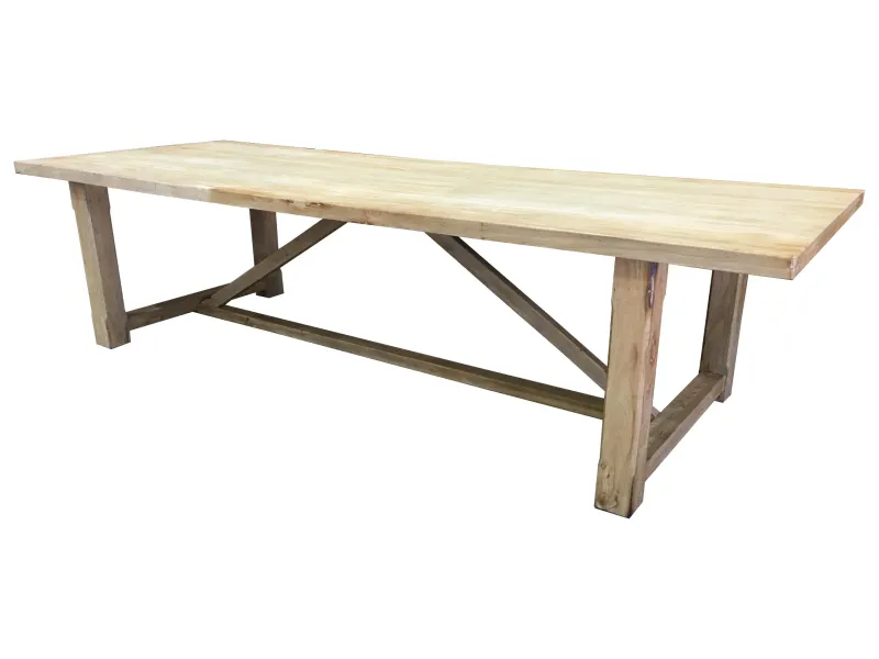 MF Leon Recycled Solid Timber Dining Table