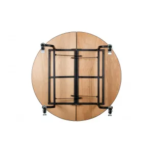 MA Flip Up & Folding Portable Round Table thumbnail 4