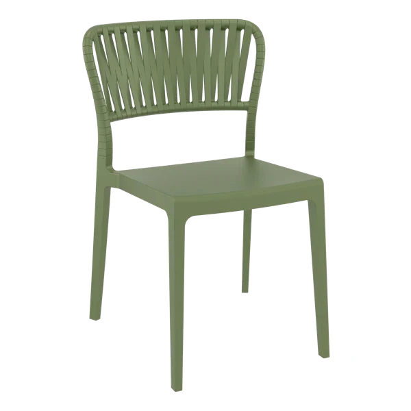 FL Siesta Portofino Hospitality Stackable Outdoor Chair