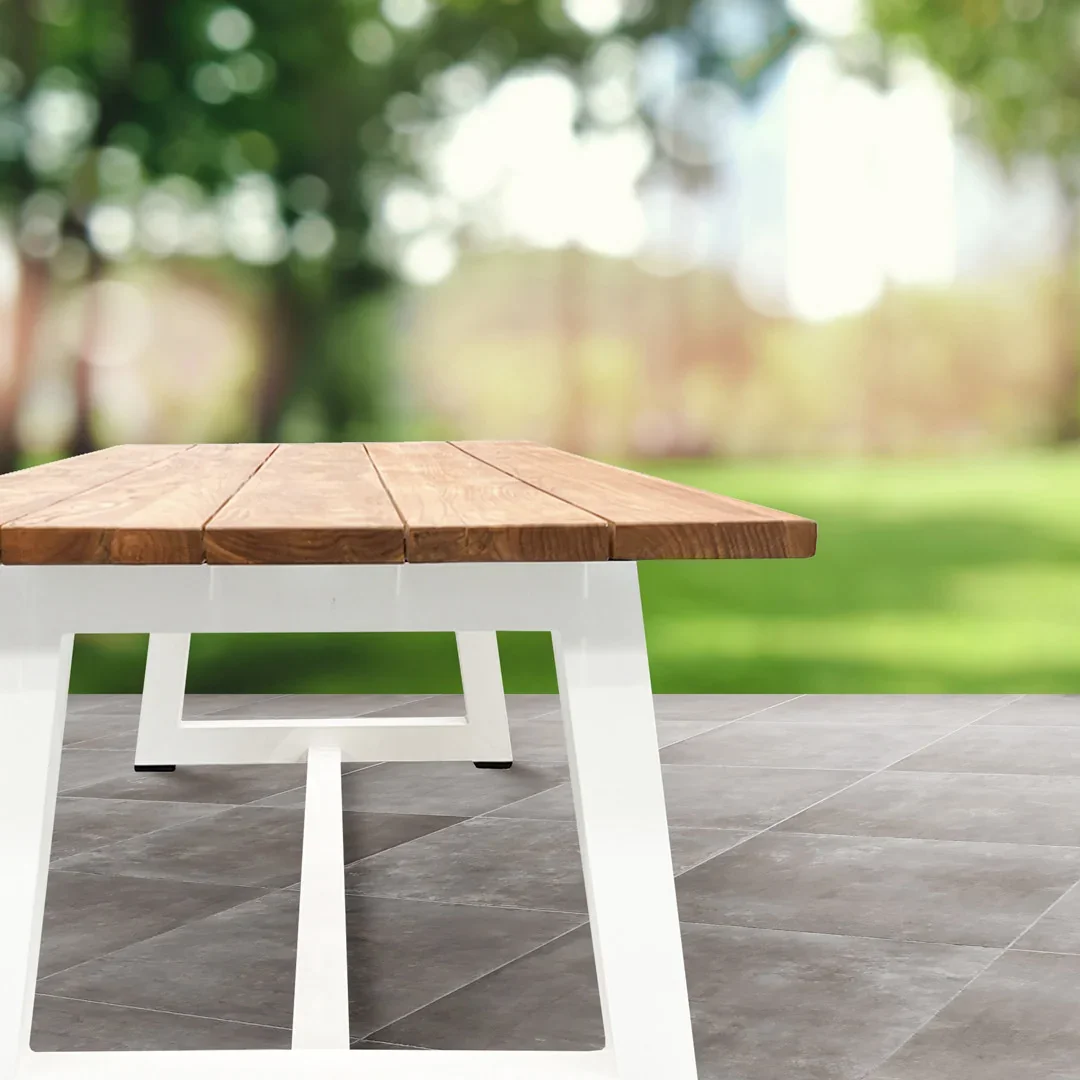 SH Catherine Baja Outdoor Dining Table (White)
