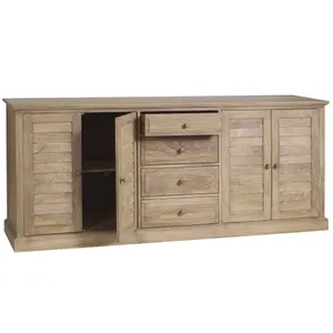 SH Chartres Solid Timber 4 Door 4 Drawer Buffet thumbnail 2