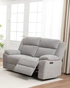 VI Dream Fabric Upholstered 2 Seater Electric Recliner Lounge thumbnail 5