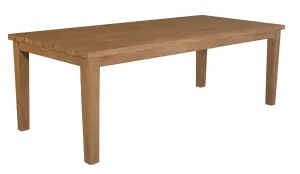 VI Marrakesh Solid Timber Shaded Outdoor Dining Table thumbnail 2